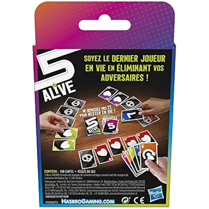 rayihni 5 ALIVE, CARD GAME FOR KIDS, FAMILY GAMES, AGES 8+, MULTIPLAYER 2-6 PEOPLE, SUMMER TRAVEL BOARD GAMES - Image 3